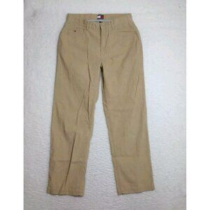 Tommy Hilfiger Mens Corduroy Tapered Pants Trousers Size 32x32
